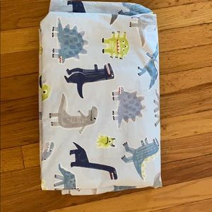 Pottery Barn Kids Maverick Dinosaur Twin Duvet